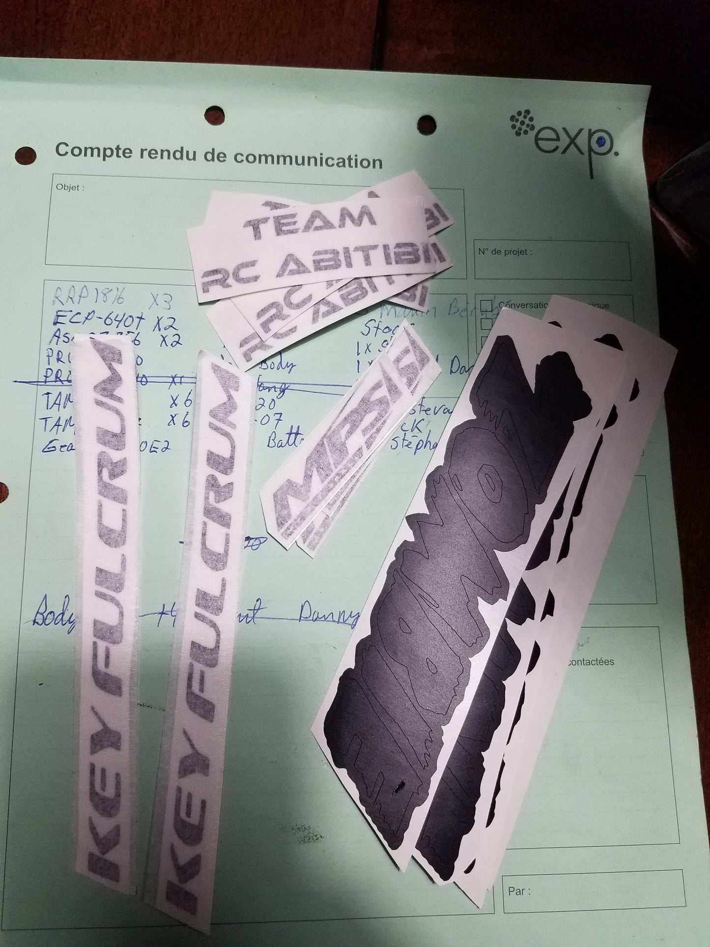 FCRACING PRODUCT - VINYL STRIPPING