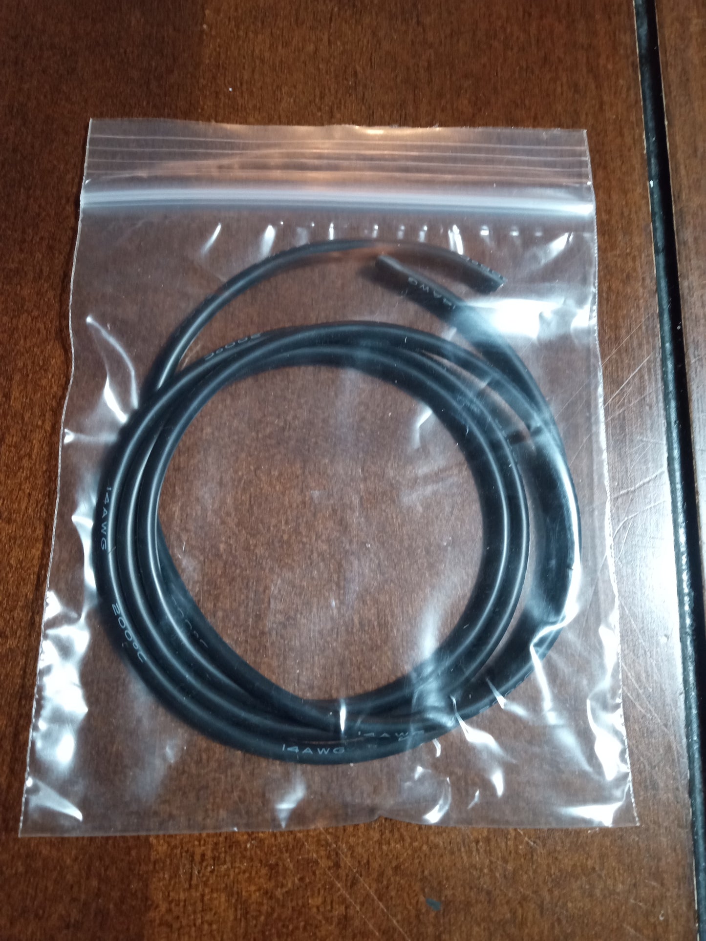 FC RACING - Silicone Wire 1M Black 14 awg