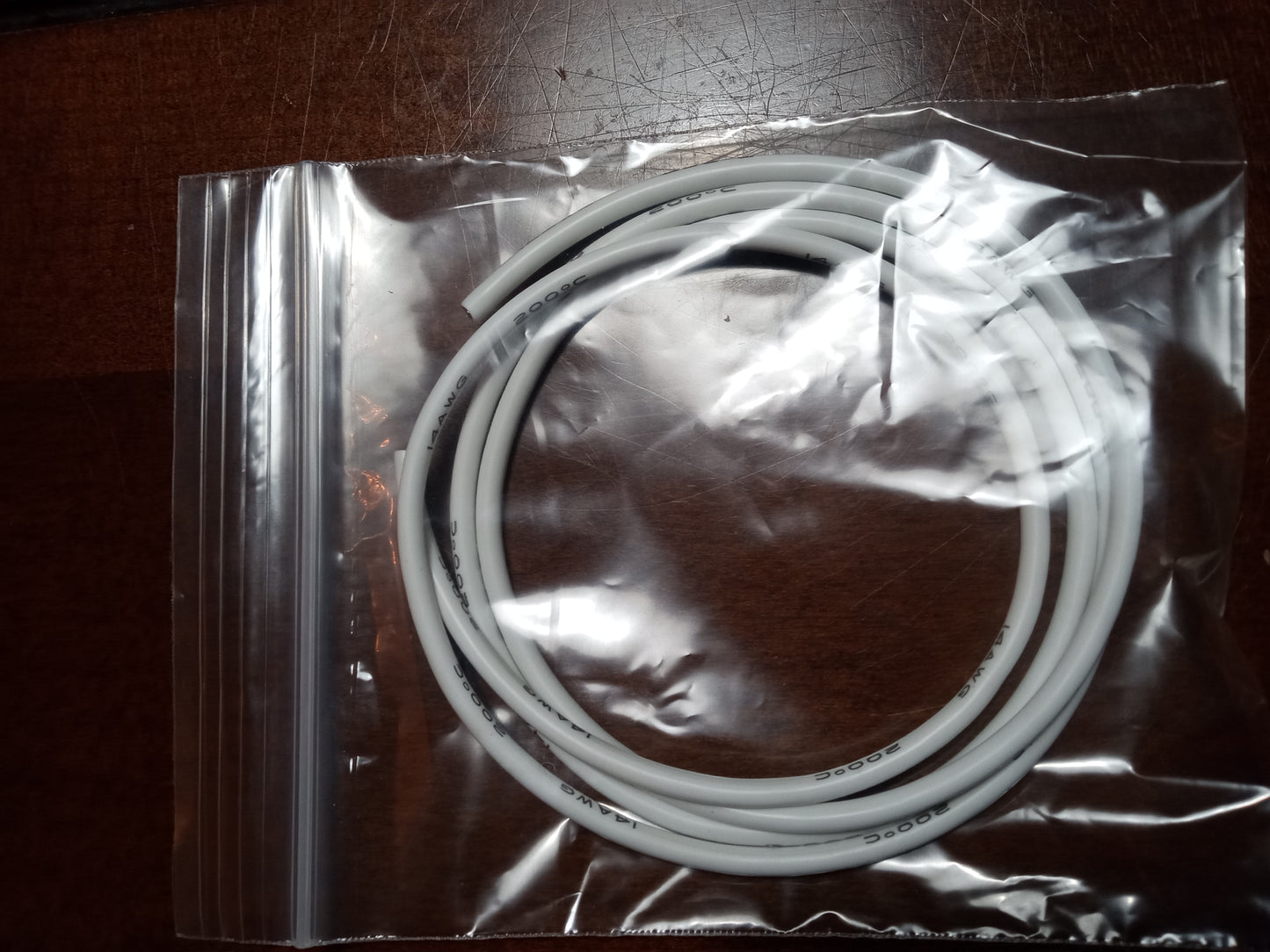 FC RACING - Silicone Wire 1M White 14 awg