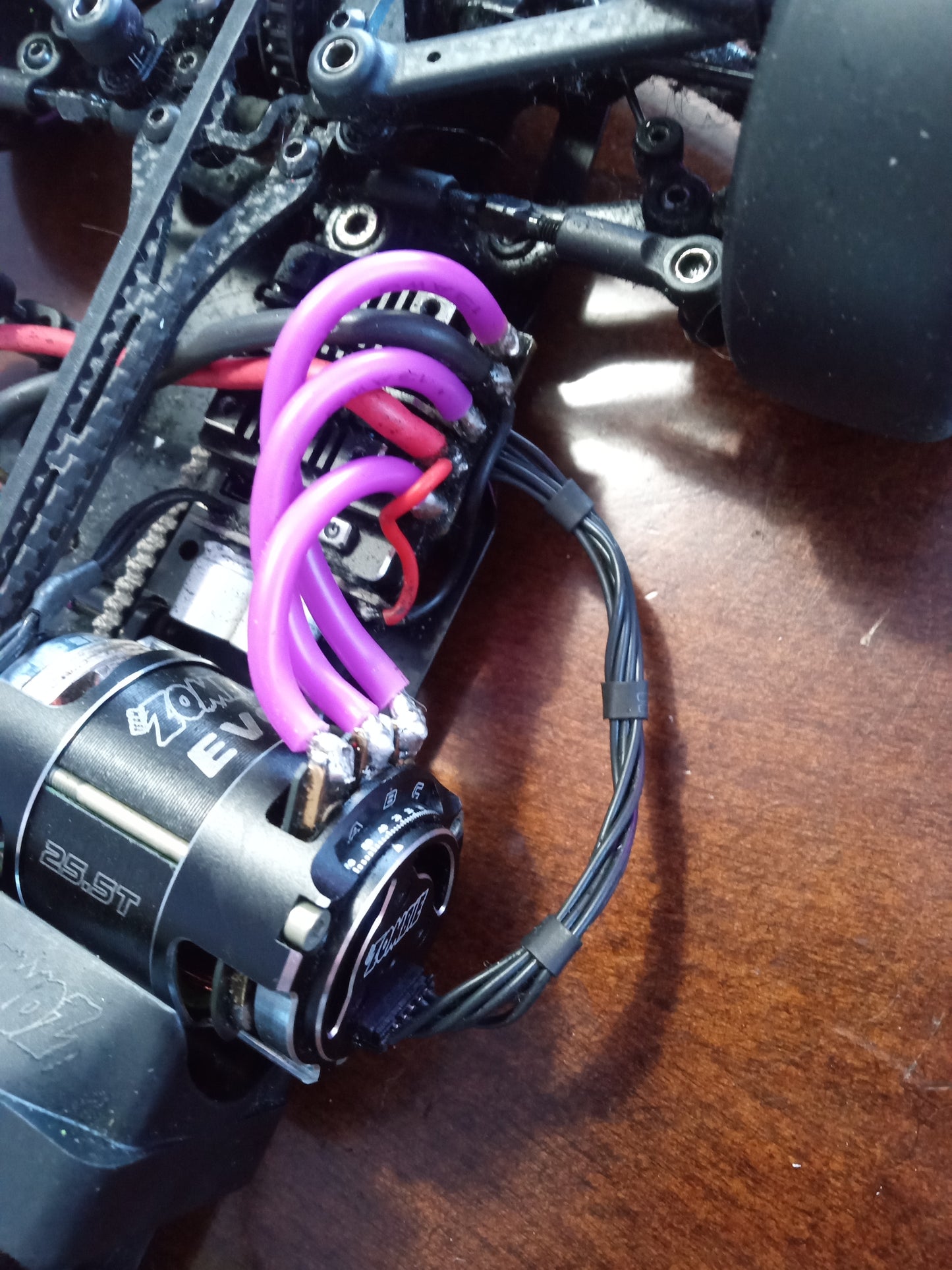 FC RACING - Silicone Wire 1M Purple 14 awg