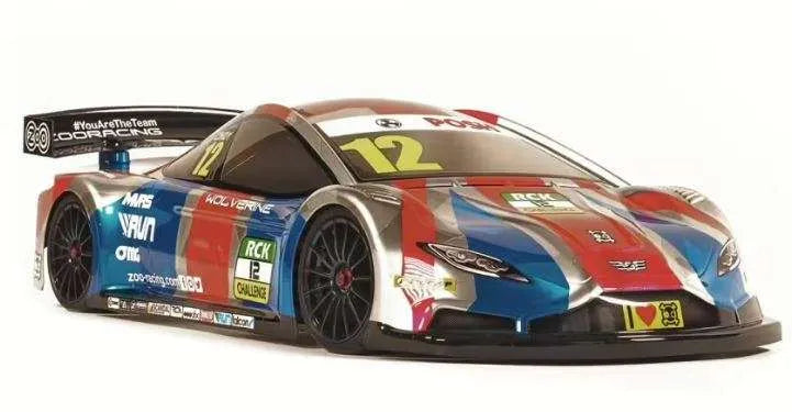 ZooRacing Wolverine MAX Touring Car Body – 0.4mm AIRLITE