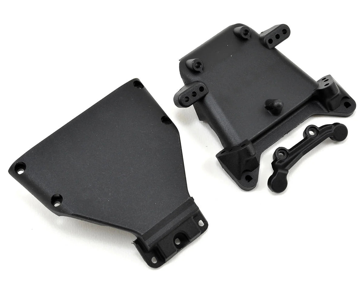 Losi Front Kickplate, Bulkhead & Brace Set