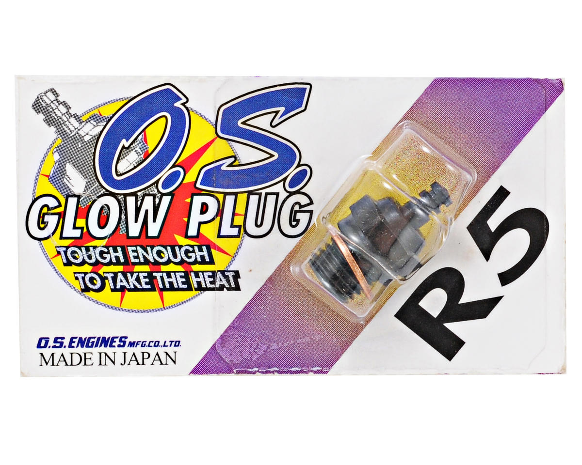 O.S. R5 Short Body Standard Glow Plug "Medium"
