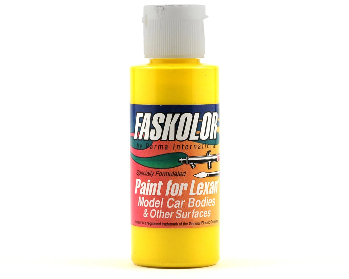 Parma PSE Faskolor Water Based Airbrush Paint (Fasyellow) (2oz)