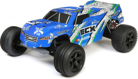 Ecx 1/10 2WD Circuit ST Blue/White RTR (PRE-COMMANDE)