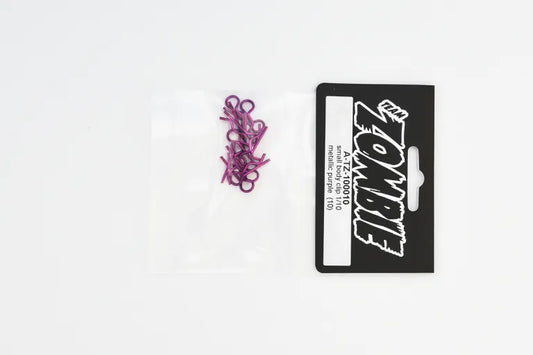 Team Zombie 1:10 Small Body Clip Anodized Purple