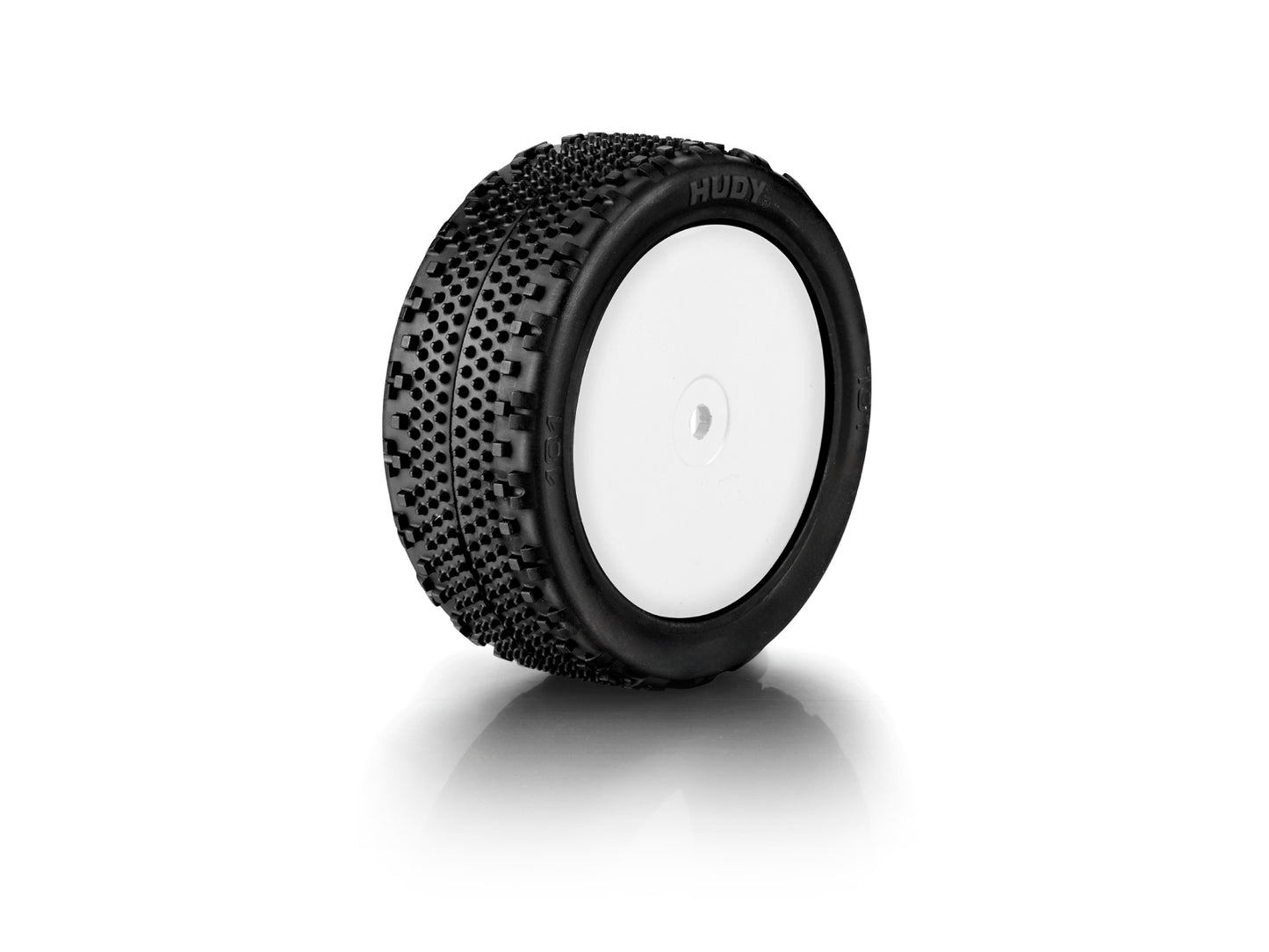 HUDY 1/10 Off-Road Pre-Glued Tire 4WD Front Carpet - 101 (2)