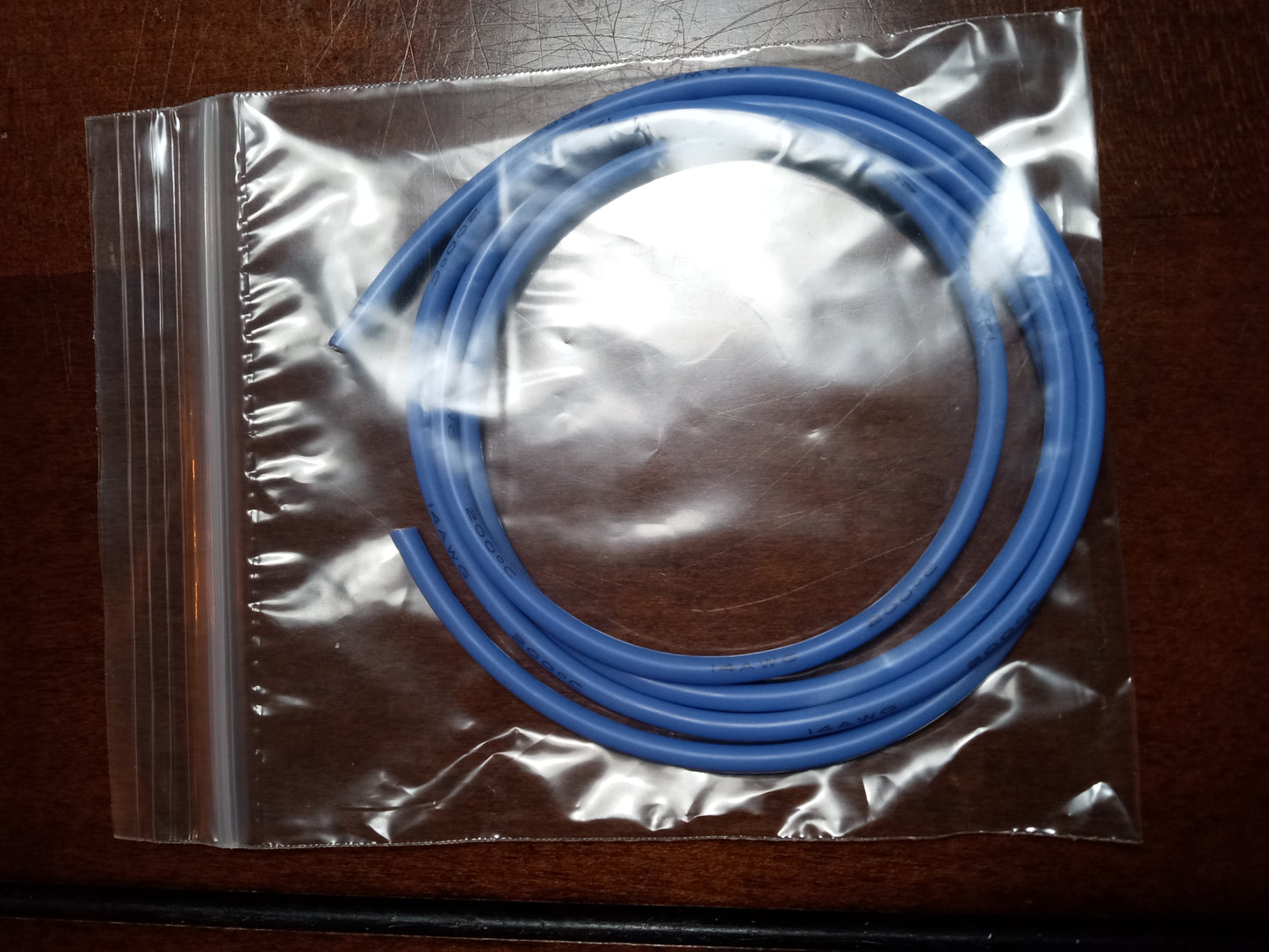 FC RACING - Silicone Wire 1M Blue 14 awg