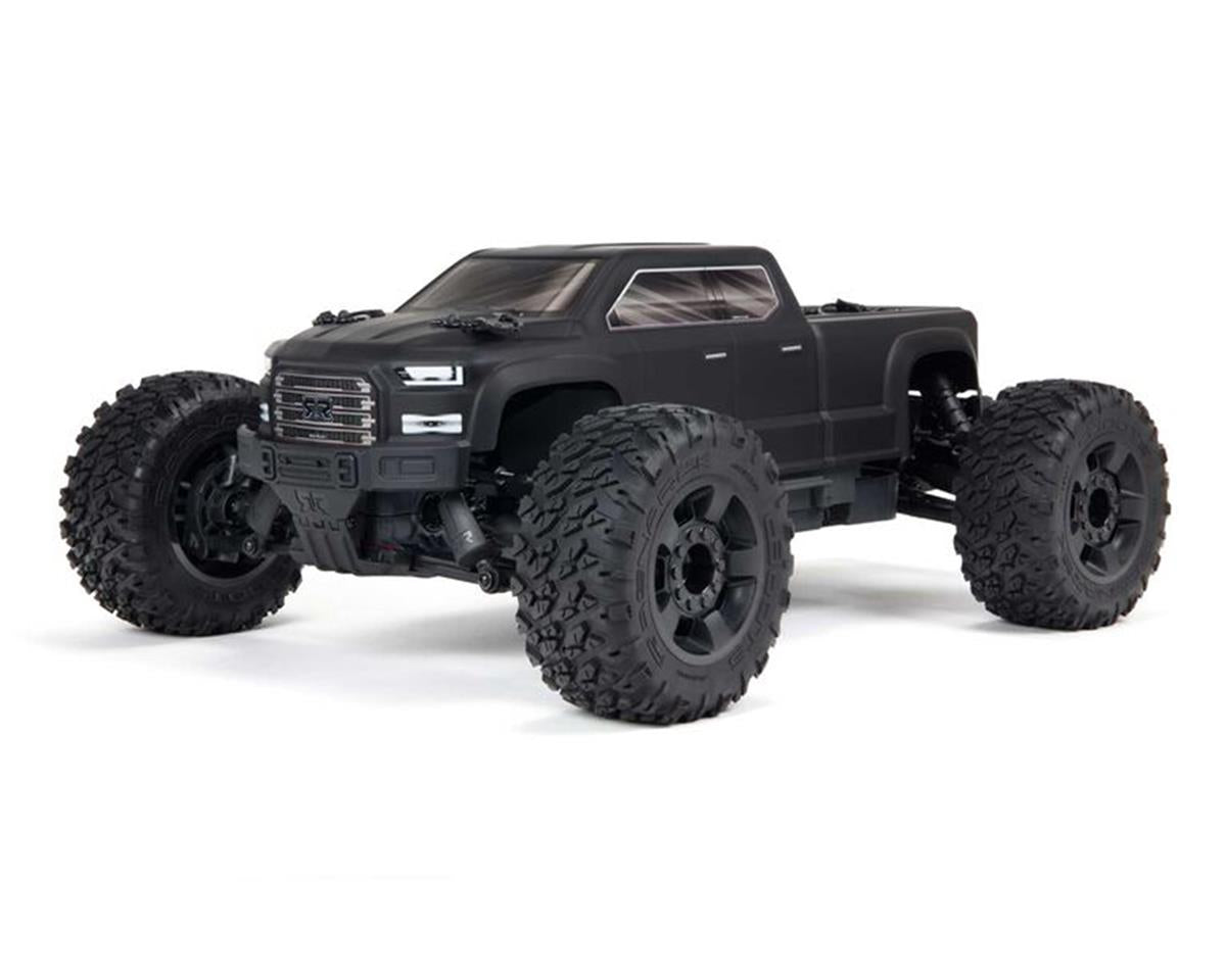 Arrma Big Rock 4X4 V3 3S BLX 1/10 RTR Brushless Monster Truck (Black) w/Spektrum SLT3 2.4GHz Radio