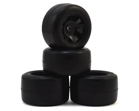 CRC RT1 GTR Front & Rear Pre-Mounted Rubber Tires (4)