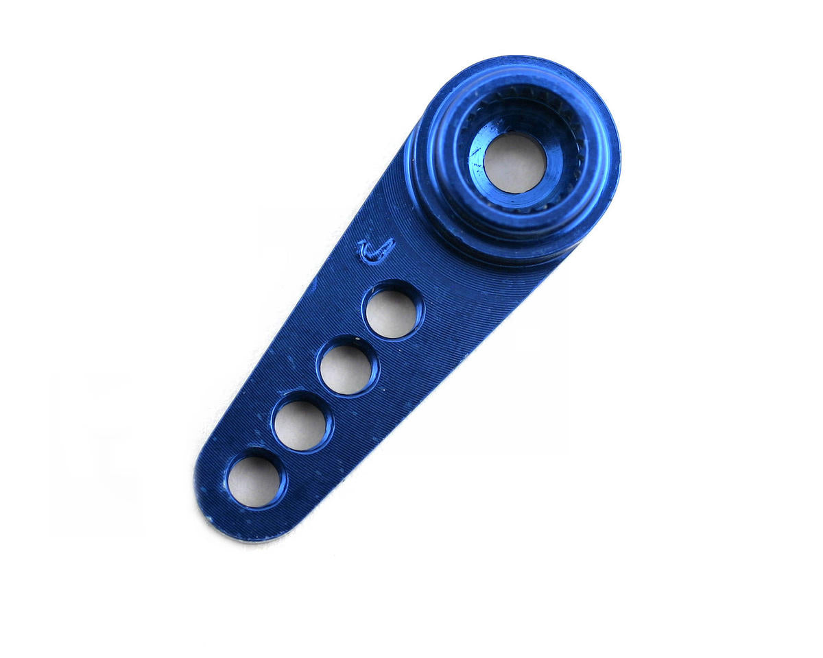 Dynamite Machined Aluminum JR, Airtronics, KO Servo Horn (Blue)