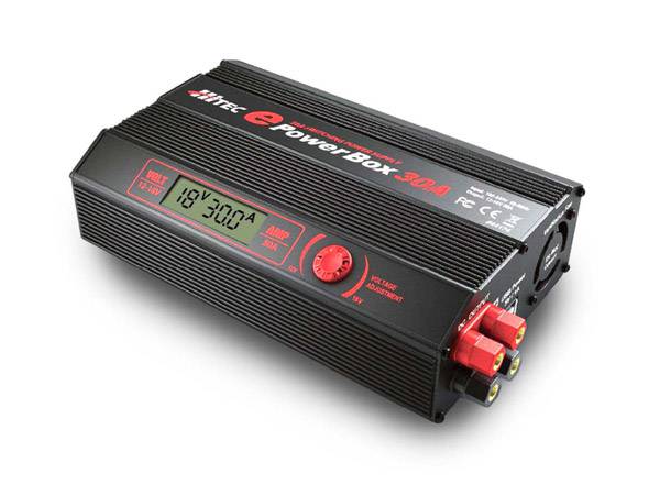 USE : Hitec ePowerBox 30-amp Power Supply