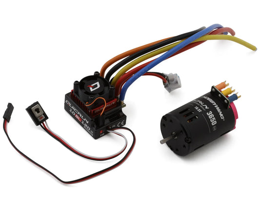 Hobbywing Quicrun 10BL120 G2 Sensored Brushless ESC Combo w/3650 SL G2 Motor (10.5T)