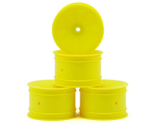 JConcepts 12mm Hex Mono 2.2 Rear Wheels (Yellow) (4) (B7/B6/B74/RB6)