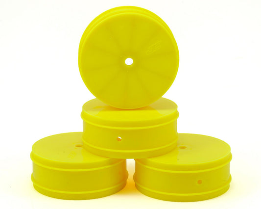 JConcepts 10mm Hex Bullet 60mm Front Wheels (4) (22/22 2.0)(Yellow)