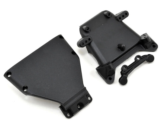 Losi Front Kickplate, Bulkhead & Brace Set