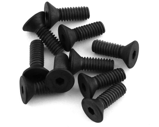 Losi 8-32x1/2” Flat Head Screws (10)