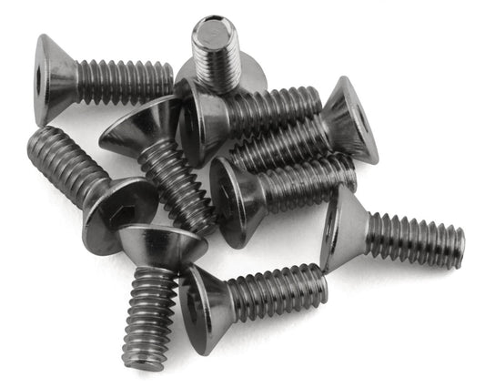 Losi 5-40x3/8” Flat Head Screws (10)