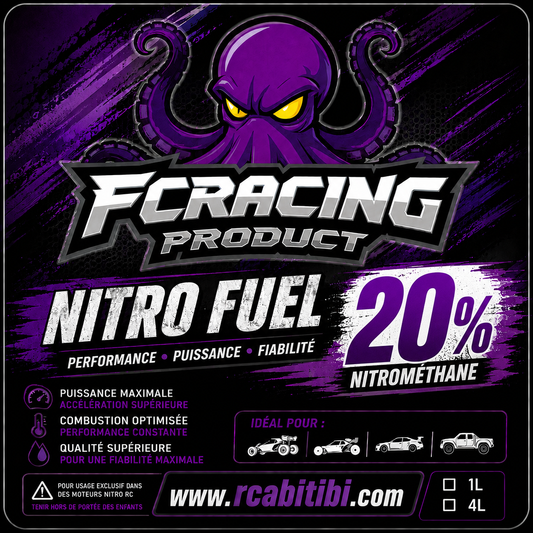 FCRACING PRODUCT Nitro Race 20% 12% Oil Fuel (4 Litres)