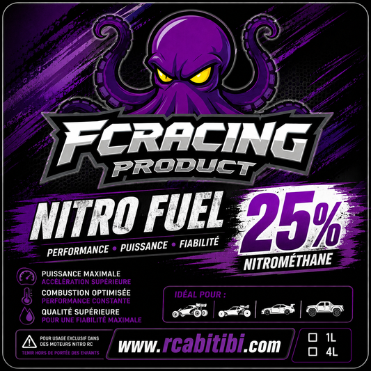 FCRACING PRODUCT Nitro Race 25% 12% Oil Fuel (4 Litres)