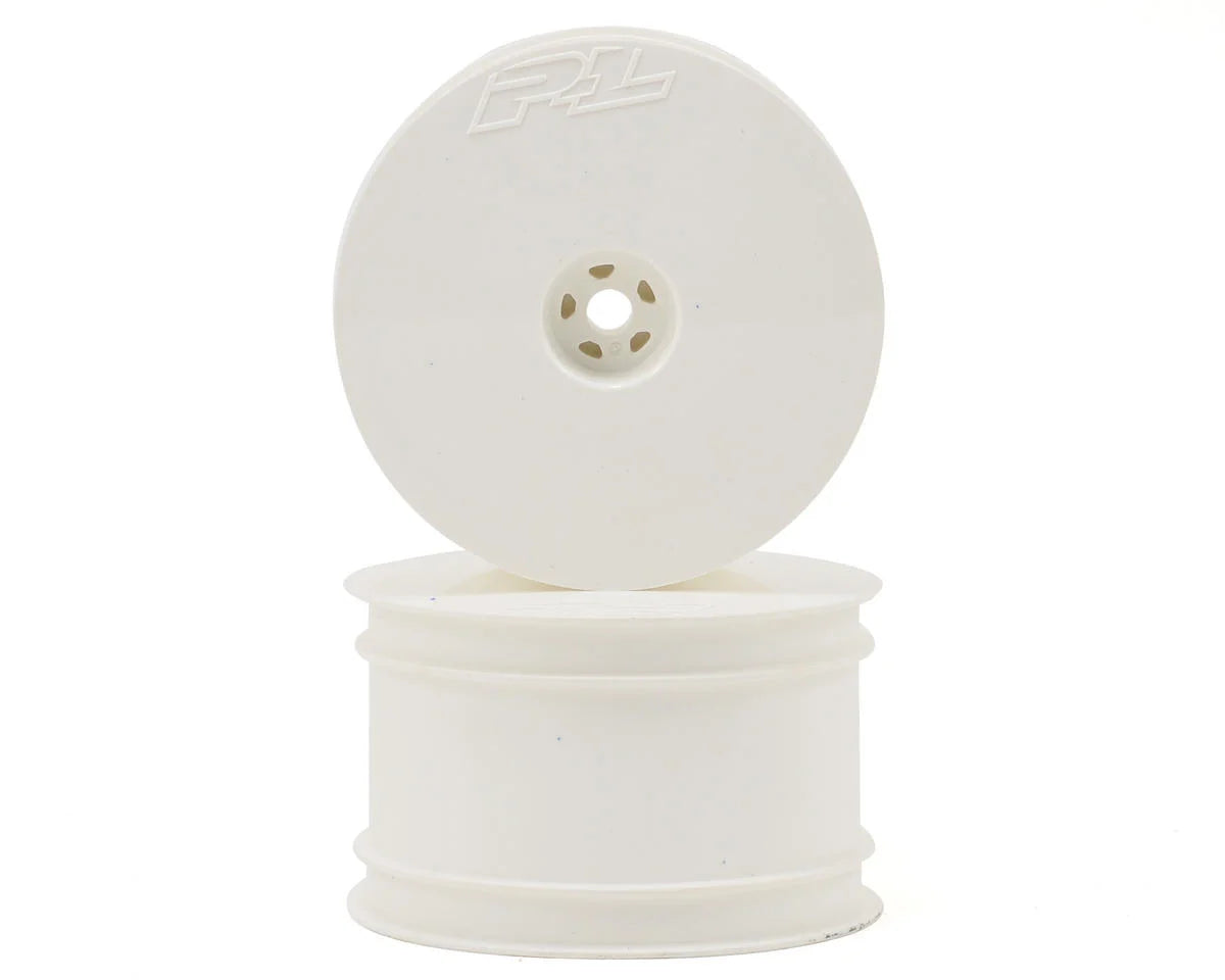 Pro-Line Velocity 2.2" Rear Wheels (2) (B6/22/RB6/ZX6) (White) w/12mm Hex