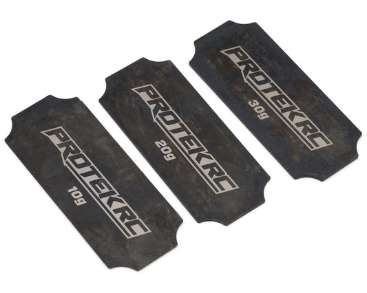 ProTek RC Battery Weight Set for Spencer Rivkin Edition Battery (10g, 20g & 30g)