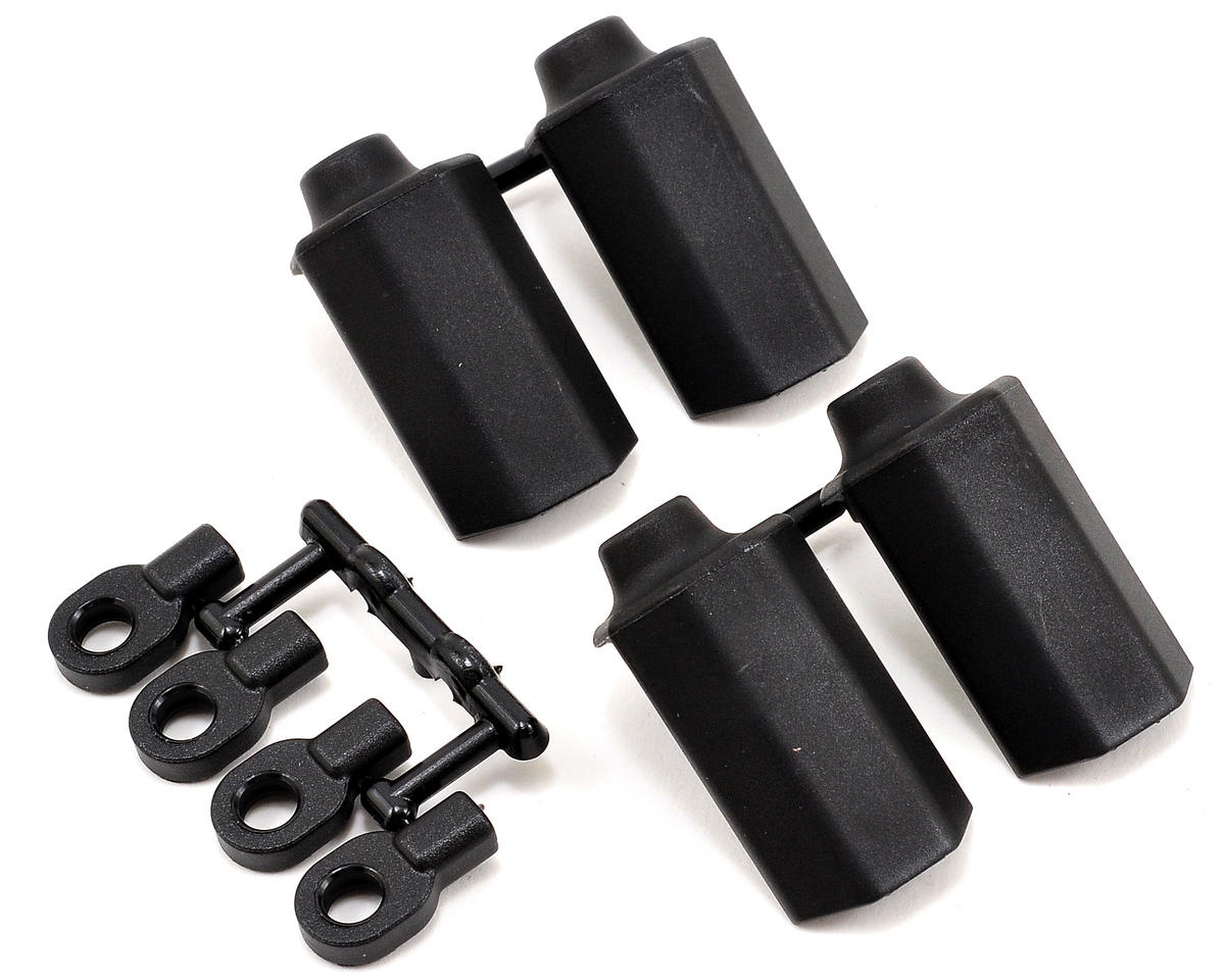 RPM Shock Shaft Guards (Black) (4)