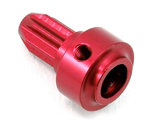 ST Racing Concepts Aluminum Center Driveshaft Front Hub for Traxxas Slash (Red)