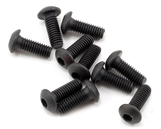 Team Losi Racing 3x8mm Button Head Screws (10)