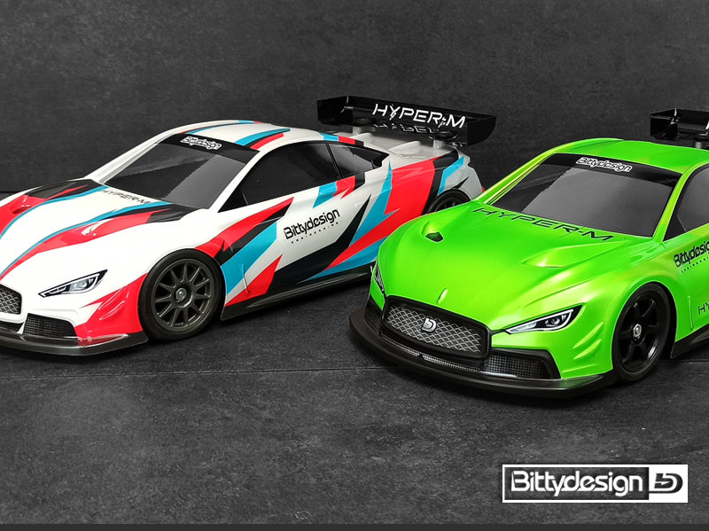Body Shell Sticker Bitty Design BITTY DESIGN HYPER-M 1/10 M-chassis body – RcAbitibi