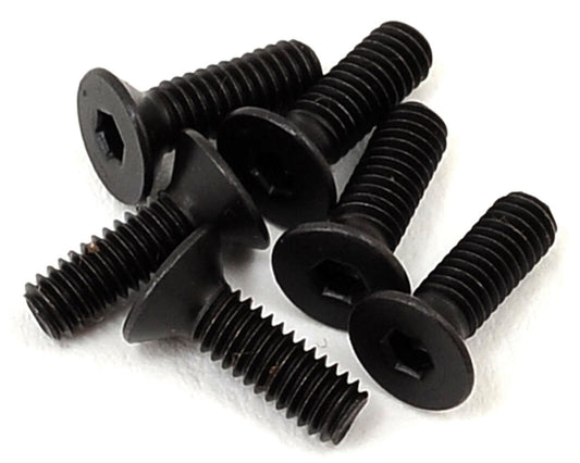 Team Associated 2.5x8mm Flat Head Hex Screw (6)