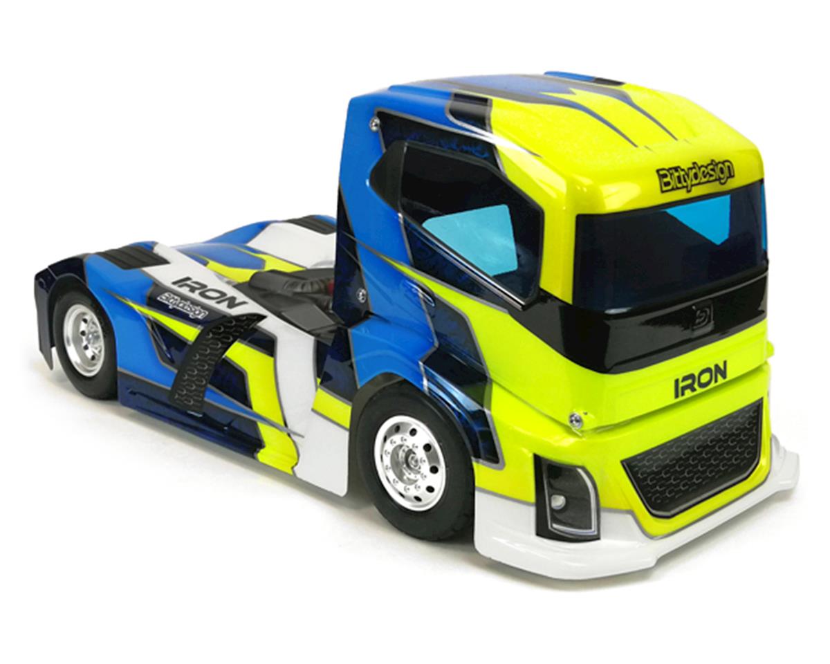 Bittydesign Iron 1/10 Truck Body (Clear) (190mm)