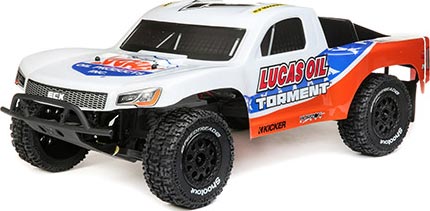 ECX 1/10 2WD Torment SCT Lucas Oil RTR (PRE-COMMANDE)