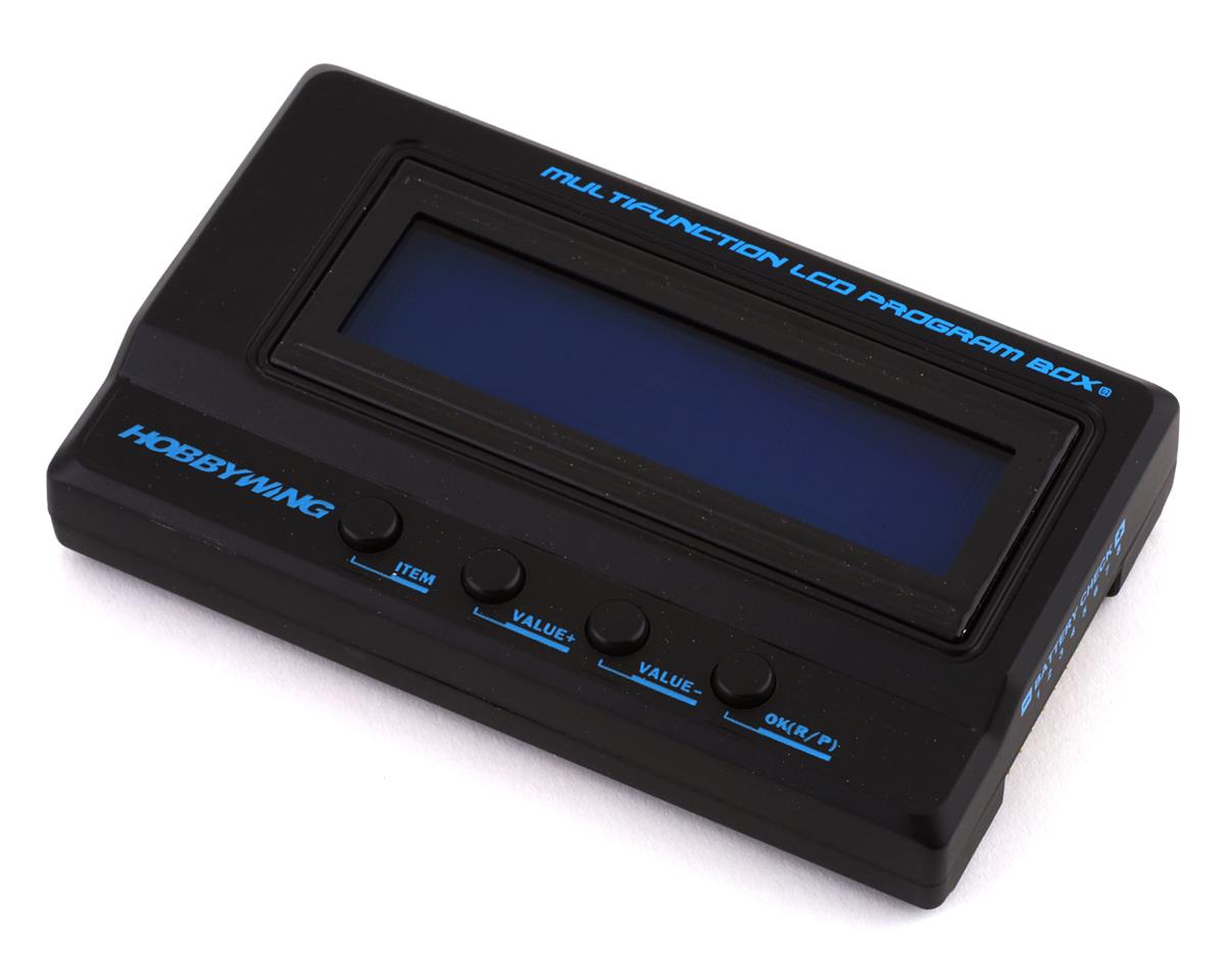 Hobbywing Multifunction Gen2 LCD Professional Program Box (PRE-COMMANDE)