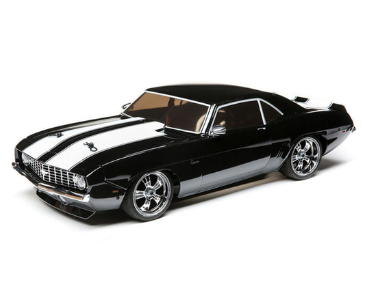 Losi 1969 Chevy Camaro V100 RTR 1/10 4WD Electric 4WD On-Road Car (Black) w/2.4GHz Radio