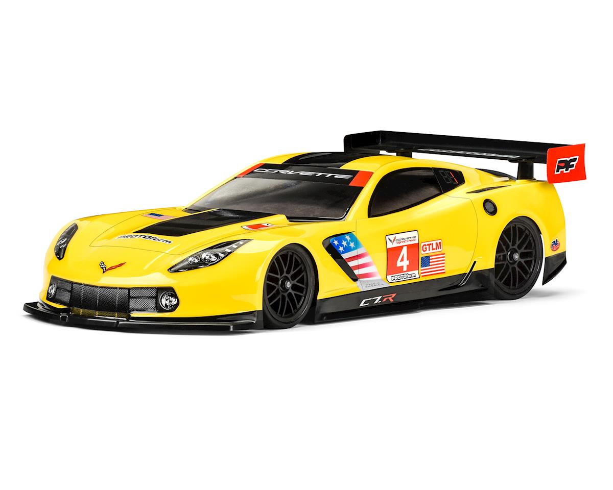 Protoform Chevrolet Corvette C7.R Touring Car Body (Clear) (190mm)