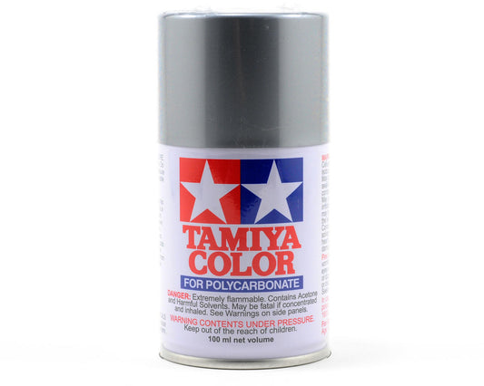 Tamiya PS-12 Silver Lexan Spray Paint (100ml)