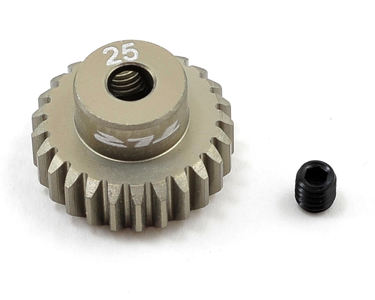 Team Losi Racing Aluminum 48P Pinion Gear (3.17mm Bore) (25T)