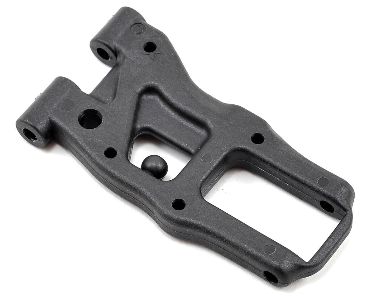 XRAY Graphite 1-Hole Front Suspsension Arm (Stiffener Arm)