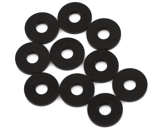 XRAY 3X9X1.0mm Aluminum Shim (Black) (10)